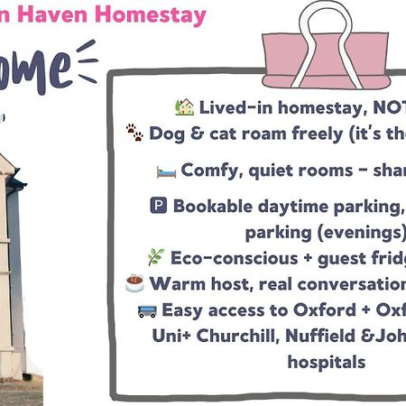 Headington Haven Homestay อ็อกซ์ฟอร์ด ภายนอก รูปภาพ